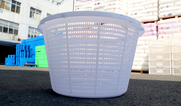 新品小圓籮，塑料圓形籮筐，萌即是正義~