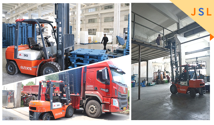 九腳吹塑托盤配合叉車使用，這9個注意點要當心