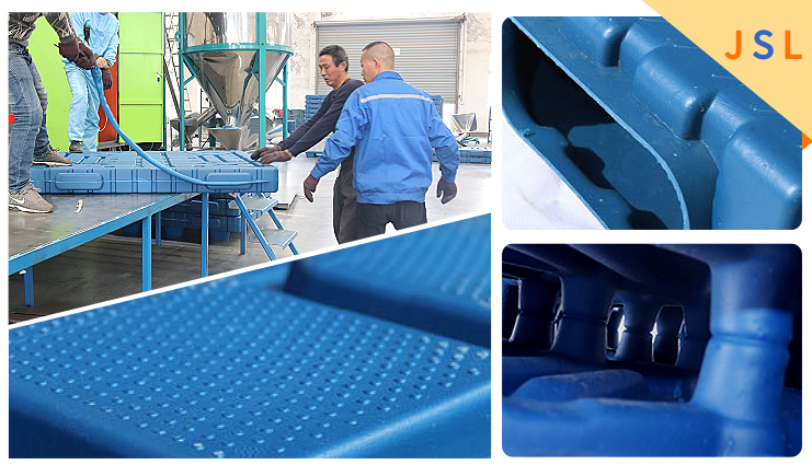 中空吹塑托盤的成型溫度及結構,對承重的影響