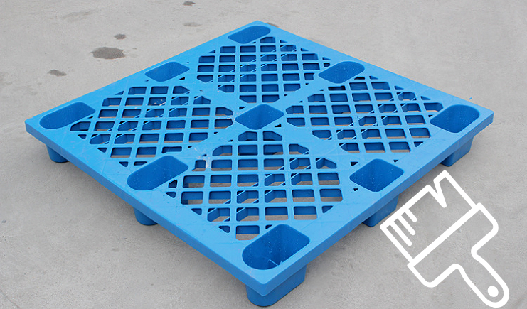 九腳塑料托盤(pán)要運(yùn)輸干凈的產(chǎn)品怎么洗?