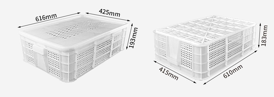 圓眼蝦苗筐-帶蓋尺寸圖 圓眼蝦苗筐-帶蓋尺寸圖