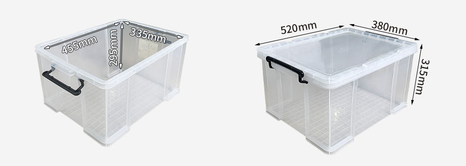 透明手提箱103尺寸圖 透明手提箱103尺寸圖